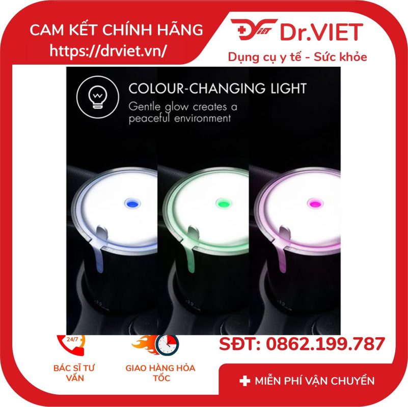 Máy khuếch tán tinh dầu siêu âm di động Ellia ARM-285BLK