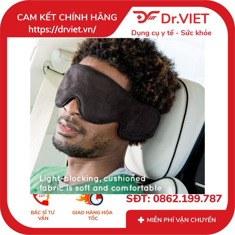 Máy massage mắt Homedics TA-MSKV100BK-EU