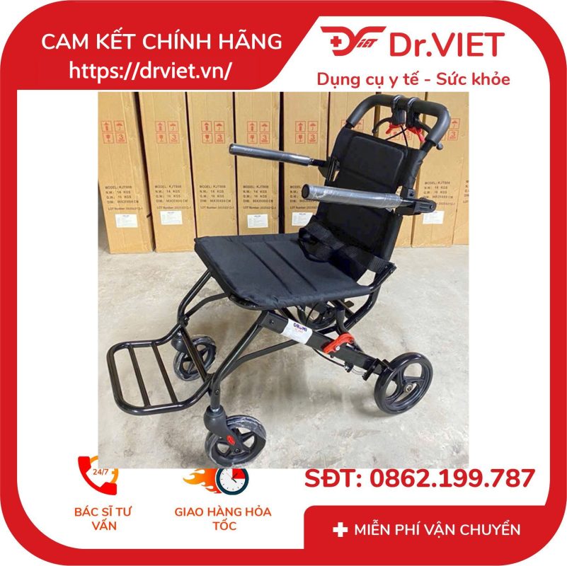 Xe lăn du lịch Lucass X-186L