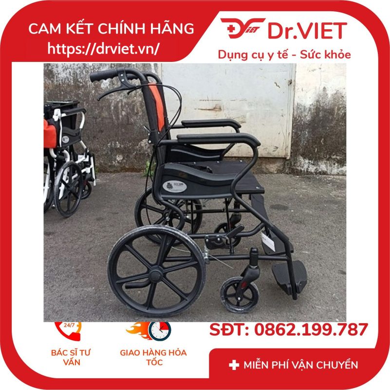 Xe Lăn Du Lịch Sắt Sơn Lucass X-92
