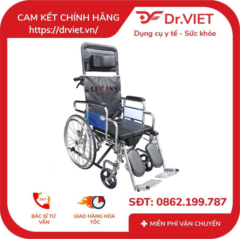 Xe lăn tay đa năng Lucass X8C (X-8CB)