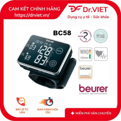 Máy đo huyết áp cổ tay cảm ứng Beurer BC58