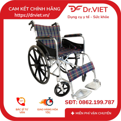 Xe Lăn Khung Nhôm Lucass X-91L