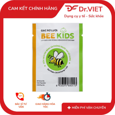 Gạc rơ lưỡi Bee Kids