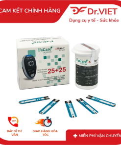 Que thử đường huyết 25 que