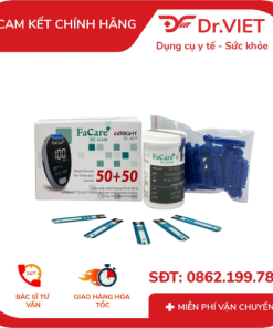 Que thử đường huyết 50 que