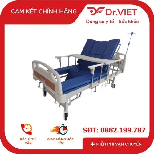 Giường 5 tay quay Gia Bảo Minh GBM-092C Giường 5 tay quay Gia Bảo Minh GBM-092C.