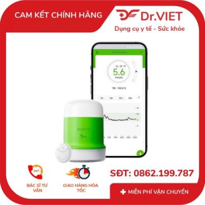 Máy đo đường huyết liên tục Yuwell Anytime 5Pro