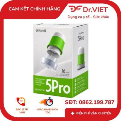 Máy đo đường huyết liên tục Yuwell Anytime 5Pro