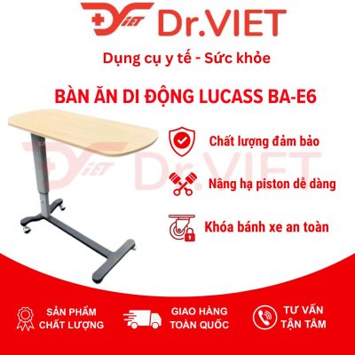 Bàn ăn di động LUCASS BA-E6