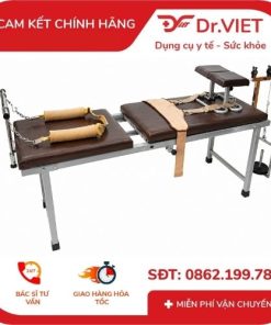 Giường kéo cột sống 2 khúc sắt sơn DVC10