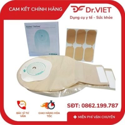 Túi phân B.Braun 1 mảnh khóa kẹp PROXIMA