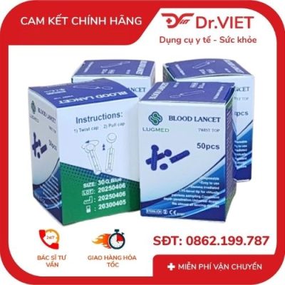 Kim Tròn LUGMED 30G – Kim Lấy Máu