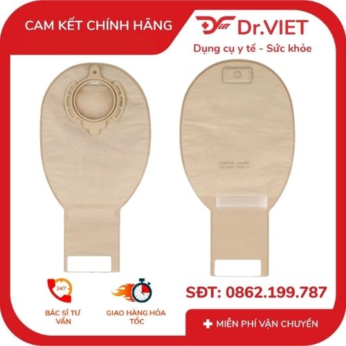 Túi hậu môn nhân tạo B.Braun 2 mảnh khóa cuốn FLEXIMA