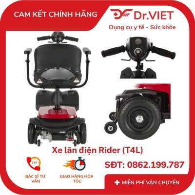 Xe lăn điện Rider (T4L) - hỗ trợ di chuyển