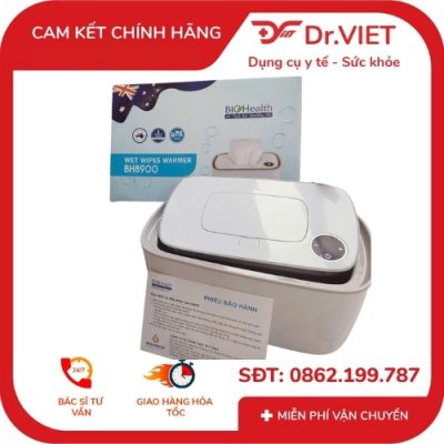 Máy làm ấm khăn ướt BioHealth BH8900 chính hãng tại Dr.Viet 