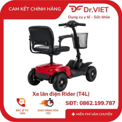 Xe lăn điện Rider (T4L) - hỗ trợ di chuyển