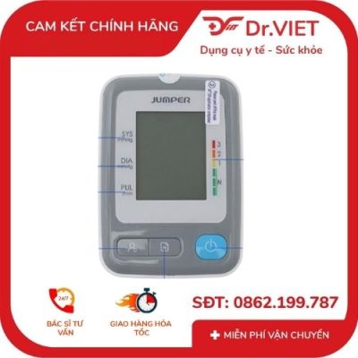 máy đo huyết áp bắp tay jumper jpd-ha300 - giải pháp hỗ trợ đắc lực trong việc chủ động phòng ngừa và quản lý các bệnh lý về tim mạch. 3 Máy đo huyết áp bắp tay JUMPER JPD-HA300