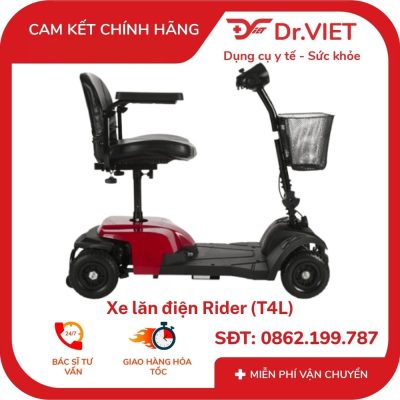 Xe lăn điện Rider (T4L) - hỗ trợ di chuyển