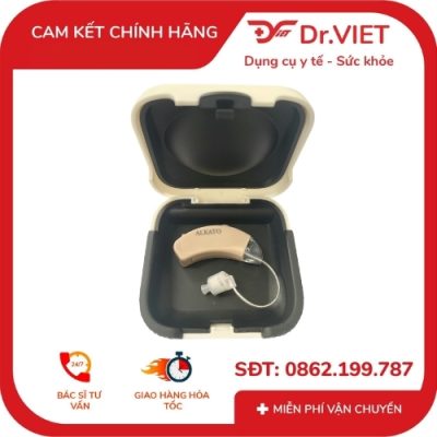 máy trợ thính alkato không dây jh-125 – giải pháp trợ thính gọn nhẹ, dễ dùng cho người lớn tuổi 7 Hộp đựng máy trợ thính dùng pin LR754 chống va đập