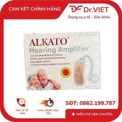 máy trợ thính alkato không dây jh-125 – giải pháp trợ thính gọn nhẹ, dễ dùng cho người lớn tuổi 6 Vỏ hộp thiết bị khuếch đại âm thanh cho người nghe kém Alkato
