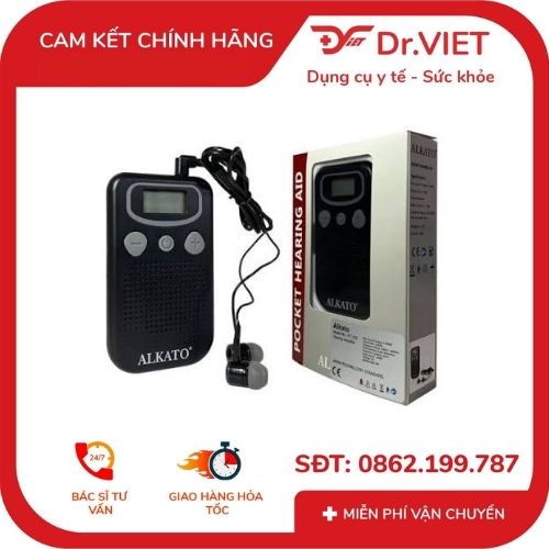 Máy trợ thính Alkato có dây VT-125