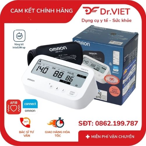 Máy đo huyết áp OMRON HEM - 7194T1 IQ BT