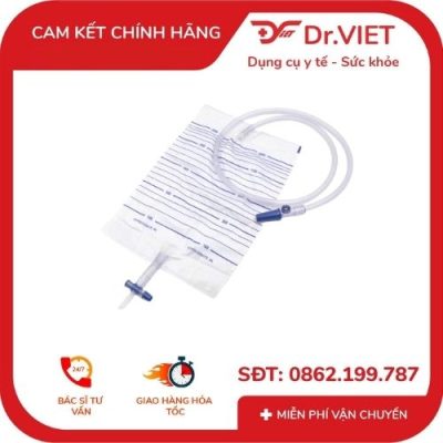 Túi tiểu LUGMED VAN T có dây 10 gói