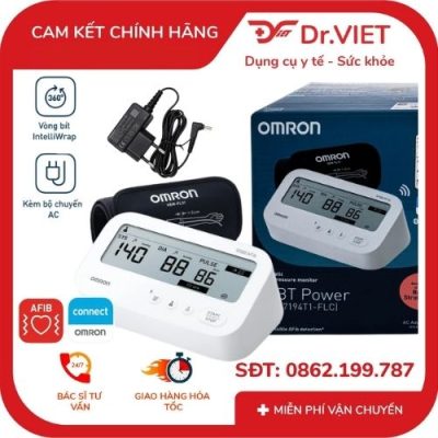 Phân biệt 2 phiên bản máy đo huyết áp Omron HEM-7194T1
