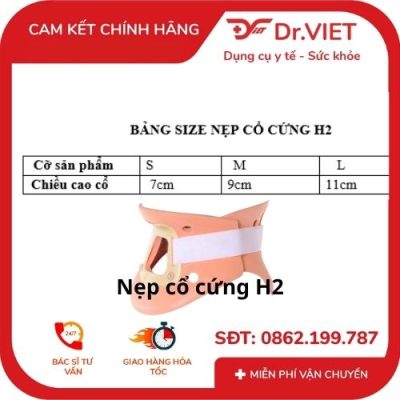Nẹp cổ cứng H2-ORBE (S, M, L)
