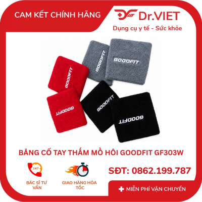 băng thấm mồ hôi goodfit gf303w 1 BĂNG THẤM MỒ HÔI GOODFIT GF303W
