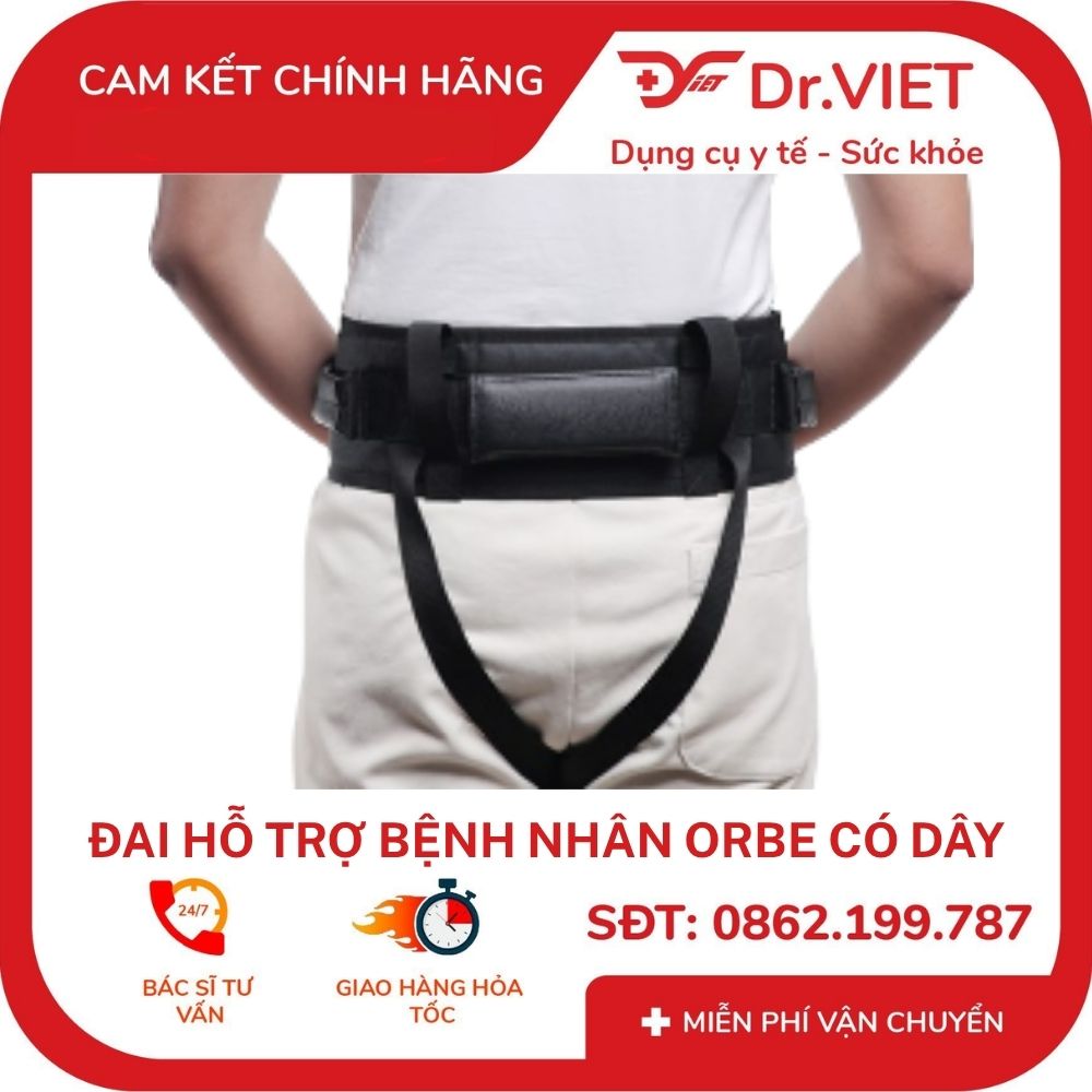 Khung đỏ Đai hỗ trợ bệnh nhân Orbe 2