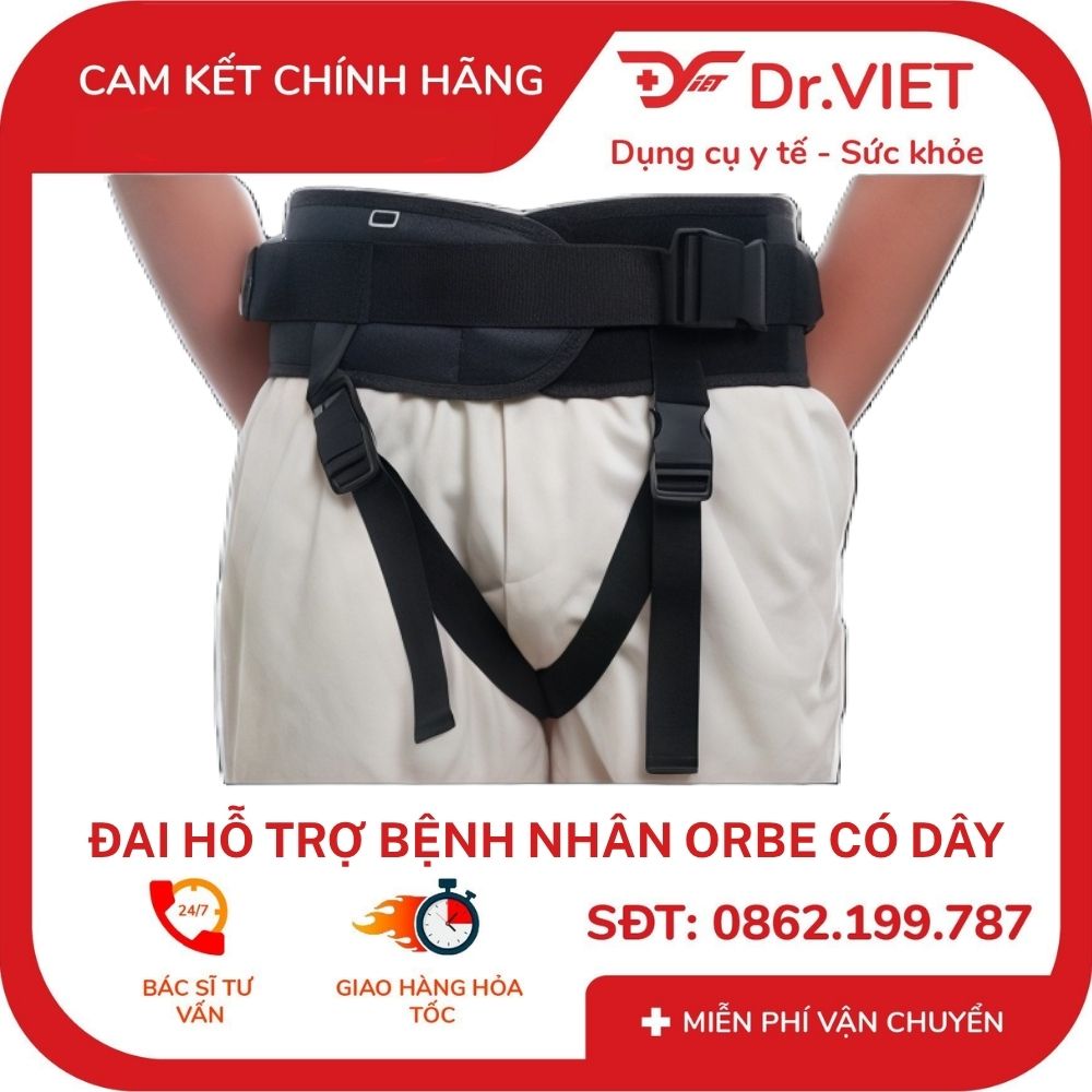 Khung đỏ Đai hỗ trợ bệnh nhân Orbe 3