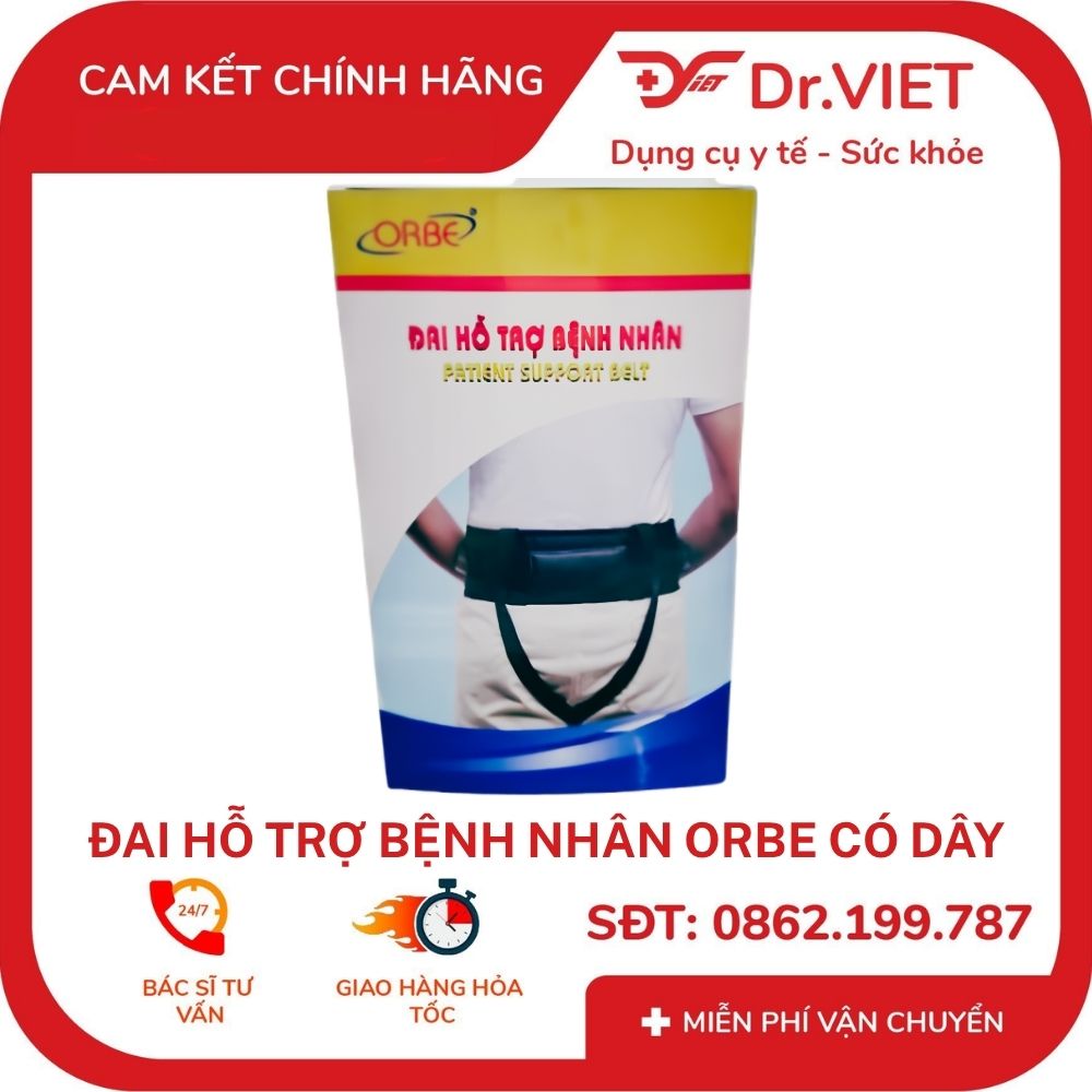 Khung đỏ Đai hỗ trợ bệnh nhân Orbe 6