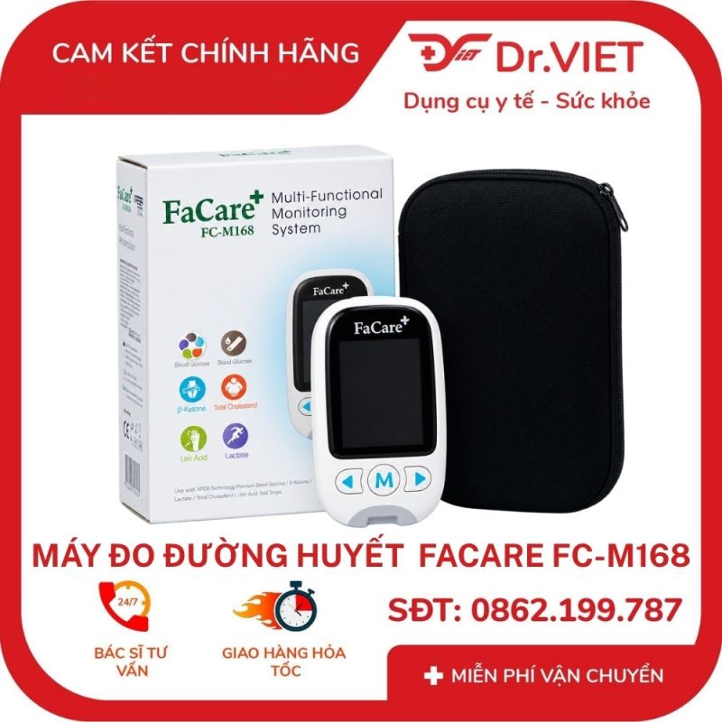 Máy đo đường huyết 5 in 1 FaCare FC-M168