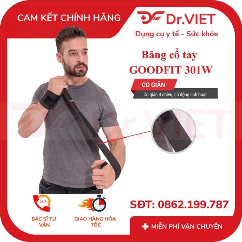 Băng Cổ Tay Goodfit 301W